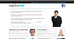 Desktop Screenshot of explicamat.com